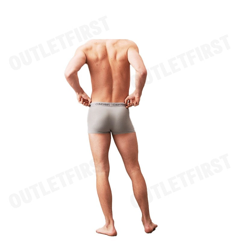 CALVIN KLEIN รุ่น MICRO STRETCH COOLING LOW RISE TRUNK CODE: NB3807 5JX กางเกงชั้นใน กางเกงขาสั้นผู้ชาย กางเกง