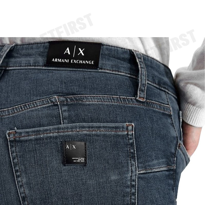 ARMANI EXCHANGE รุ่น SUPER SKINNY LIFT-UP MID RISE CODE: 6HYJ69 Y3RDZ 1500 กางเกงยีนส์ กางเกงยืนส์ผู้หญิง กางเกงขายาว