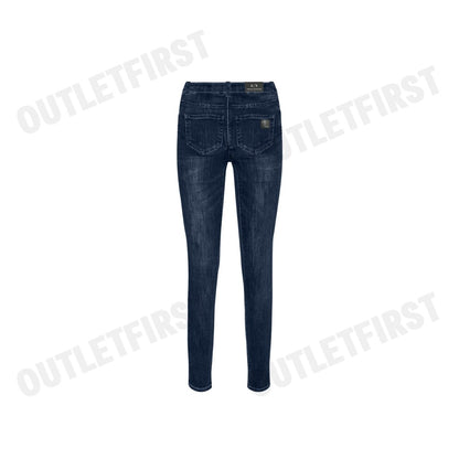 ARMANI EXCHANGE รุ่น SUPER SKINNY LIFT-UP MID RISE CODE: 6HYJ69 Y2REZ 1500 กางเกงยีนส์ กางเกงยีนส์ผู้หญิง กางเกงสกินนี่