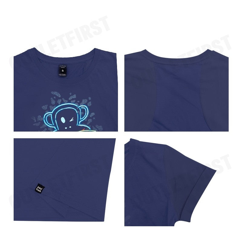 PAUL FRANK รุ่น WOMEN'S FASHION TEE CODE: PFGLTSSP8160 เสื้อยืดคอกลม เสื้อยืดผู้หญิง เสื้อยืดแขนสั้น