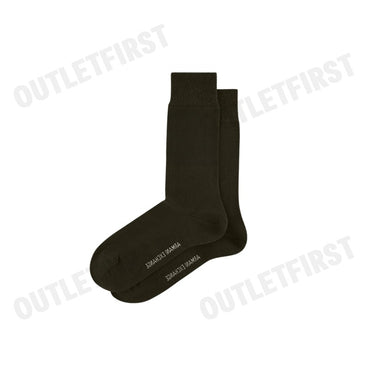ARMANI EXCHANGE รุ่น TENNIS SOCKS WITH LOGO CODE: 953033 CC653 32840 ถุงเท้าข้อยาว ถุงเท้าน้ำตาล ถุงเท้าอมานี่