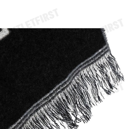 DIESEL รุ่น S-BISC SCIARPA CODE: A06643 OJKKR 9XX ผ้าพันคอ ผ้าพันคอขาวดำ ผ้าคลุมไหล่