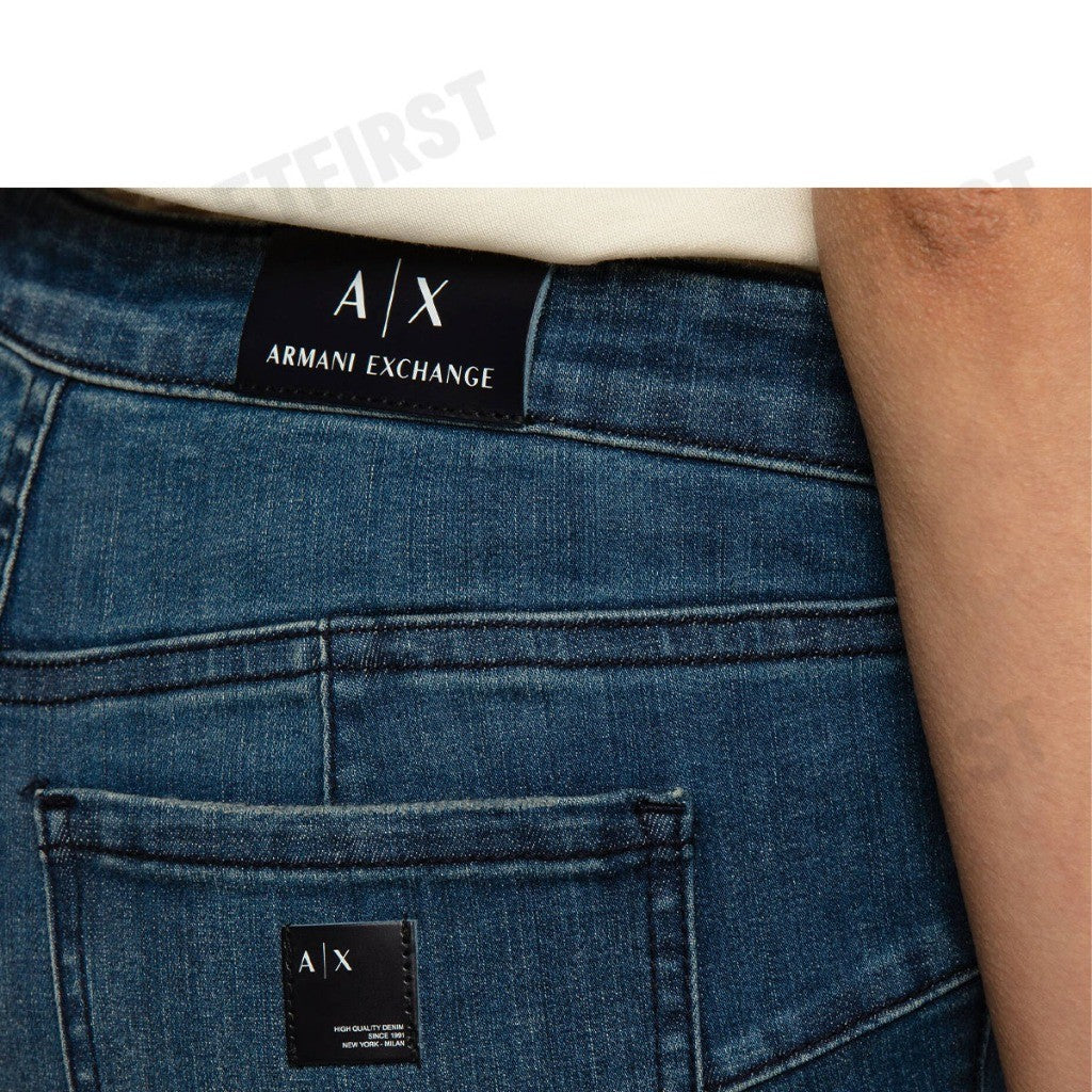 ARMANI EXCHANGE รุ่น J12 JEGGING LIFT-UP CODE: 6HYJ12 Y2RFZ 1500 กางเกงยีนส์ กางเกงยีนส์ขายาว กางเกงยีนส์ผู้หญิง