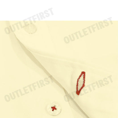 JOHN HENRY รุ่น MEN'S SHORT SLEEVES SLIM FIT SHIRT (BEIGE) Code: JH F324MSSSM55 เสื้อเชิ้ต เสื้อแขนสั้น เสื้อผู้ชาย