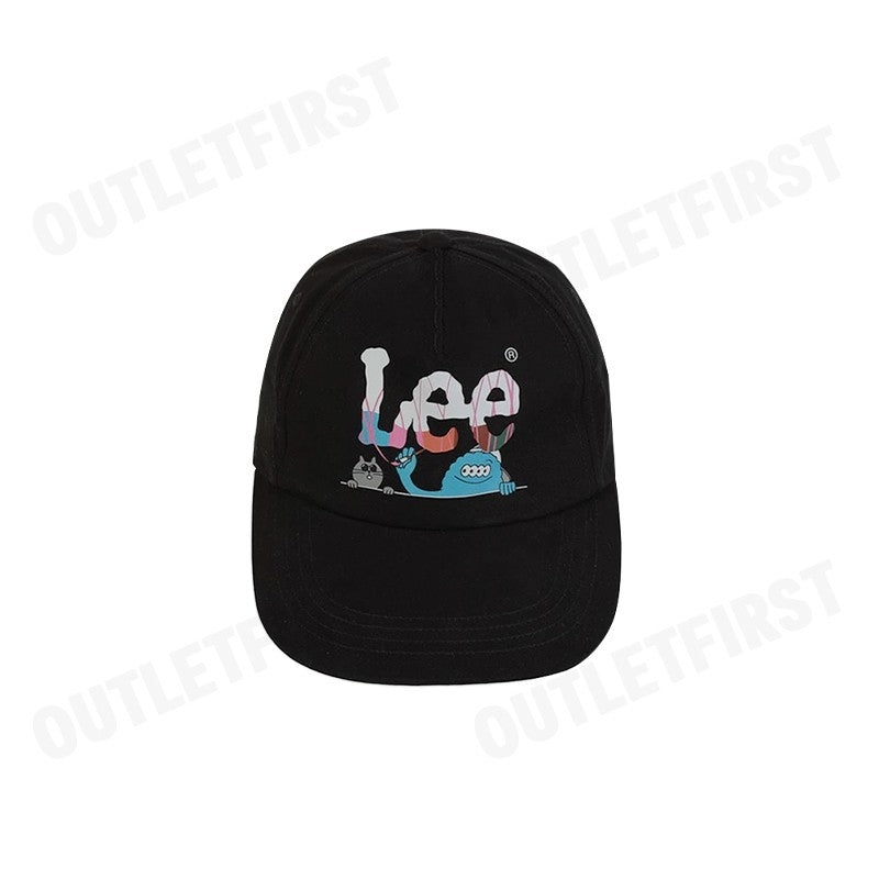 LEE รุ่น UNISEX CAP LEE x MILLIONSMONSTER COLLECTION CODE: LE F324UHATN34 หมวกแก๊ป หมวกเบสบอล หมวกผู้ชายผู้หญิง