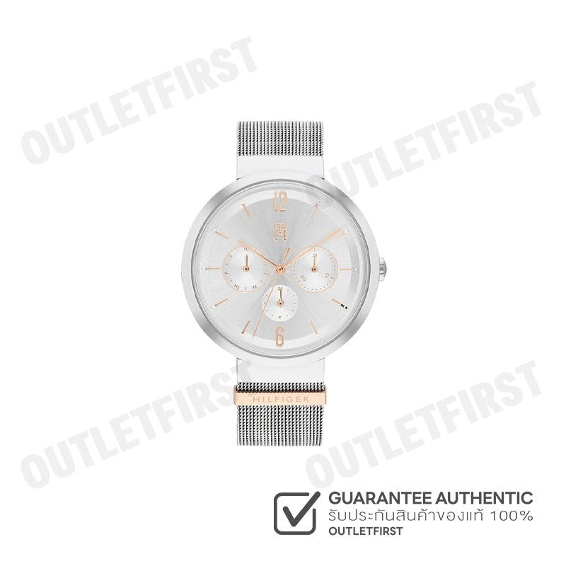 TOMMY HILFIGER รุ่น CARNATION MESH STRAP WATCH CODE: TH1782537 นาฬิกาข้อมือ นาฬิกาผู้หญิง นาฬิกาทอมมี่