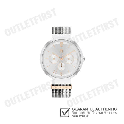 TOMMY HILFIGER รุ่น CARNATION MESH STRAP WATCH CODE: TH1782537 นาฬิกาข้อมือ นาฬิกาผู้หญิง นาฬิกาทอมมี่