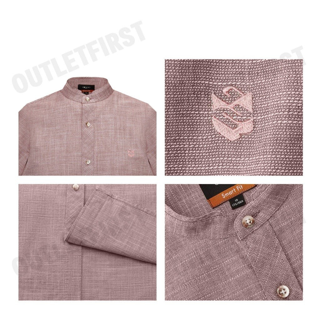 G2000 รุ่น COTTON STAND LOGO SHIRT IN SMART FIT CODE: 41130612 34 เสื้อเชิ้ต เสื้อแขนสั้น เสื้อผู้ชาย