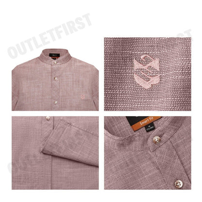 G2000 รุ่น COTTON STAND LOGO SHIRT IN SMART FIT CODE: 41130612 34 เสื้อเชิ้ต เสื้อแขนสั้น เสื้อผู้ชาย