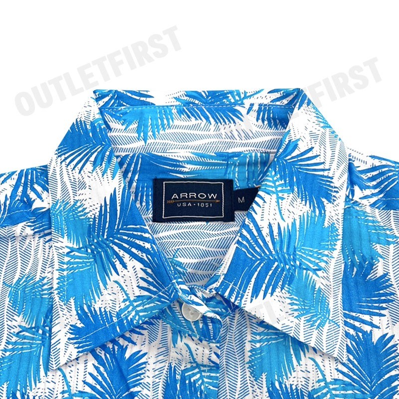 ARROW รุ่น WOMEN'S TROPICAL SHIRT CODE: WACC520S3CSBU เสื้อเชิ้ต เสื้อแขนสั้น เสื้อผู้หญิง