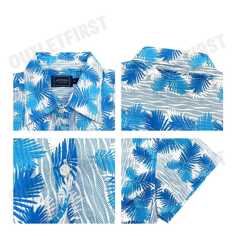 ARROW รุ่น WOMEN'S TROPICAL SHIRT CODE: WACC520S3CSBU เสื้อเชิ้ต เสื้อแขนสั้น เสื้อผู้หญิง
