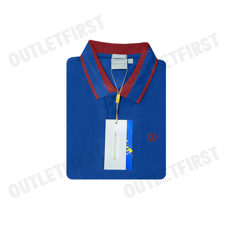 ARROW รุ่น MEN'S DRY TECH POLO SMART FIT SHIRT CODE: MPBM816S2CRBU เสื้อโปโล เสื้อผู้ชาย เสื้อแขนสั้น