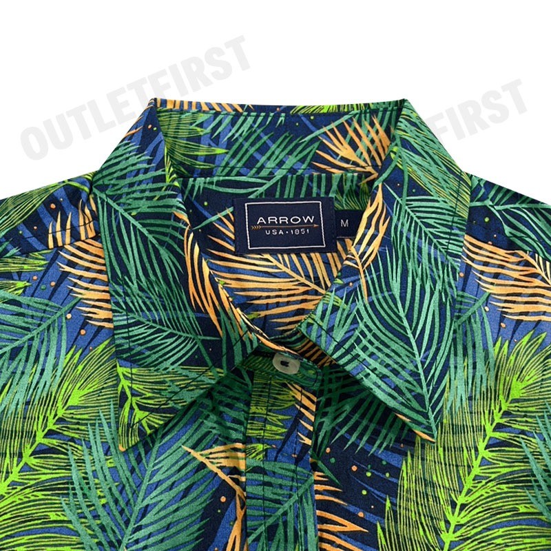 ARROW รุ่น WOMEN'S TROPICAL SHIRT CODE: WACC544S4CSGR เสื้อเชิ้ต เสื้อแขนสั้น เสื้อผู้หญิง