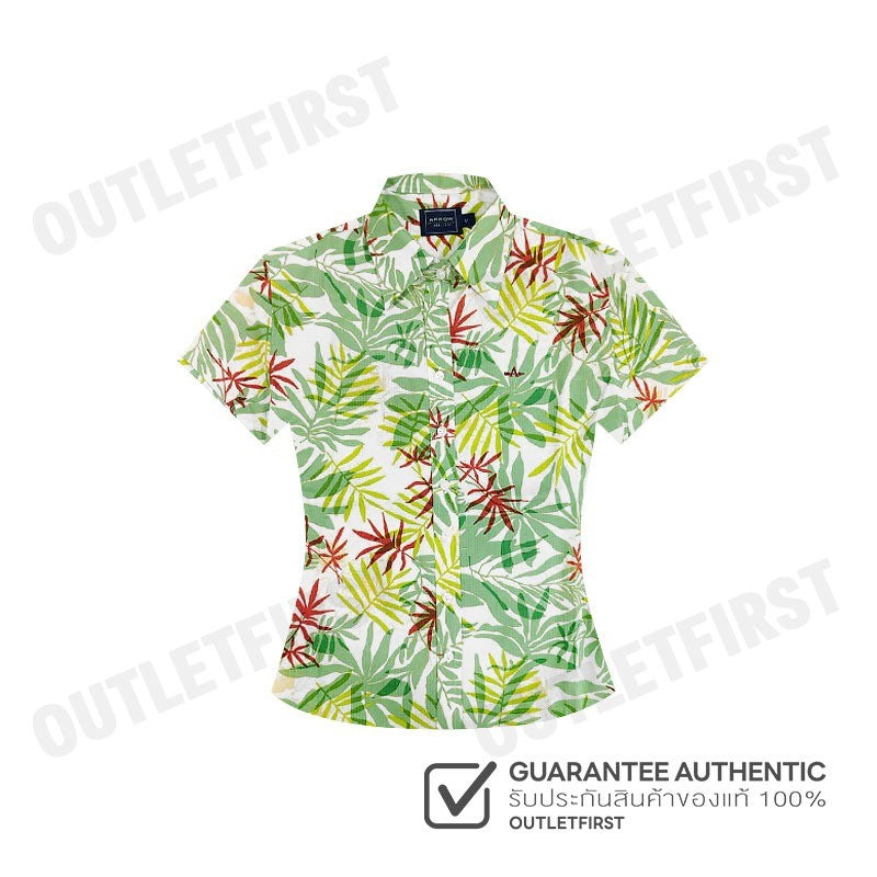 ARROW รุ่น WOMEN'S TROPICAL SHIRT CODE: WACC545S4CSLR เสื้อเชิ้ต เสื้อแขนสั้น เสื้อผู้หญิง