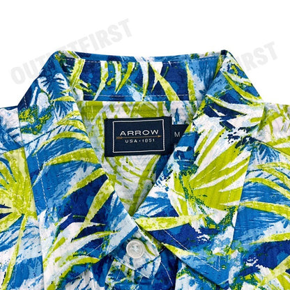 ARROW รุ่น WOMEN'S TROPICAL SHIRT CODE: WACC519S3CSBU เสื้อแขนสั้น เสื้อเชิ้ต เสื้อผู้หญิง