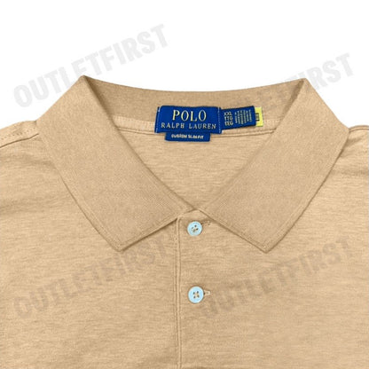 POLO RALPH LAUREN รุ่น CUSTOM SLIM FIT SOFT COTTON POLO SHIRT CODE: 710704319086 เสื้อโปโล เสื้อผู้ชาย เสื้อแขนสั้น