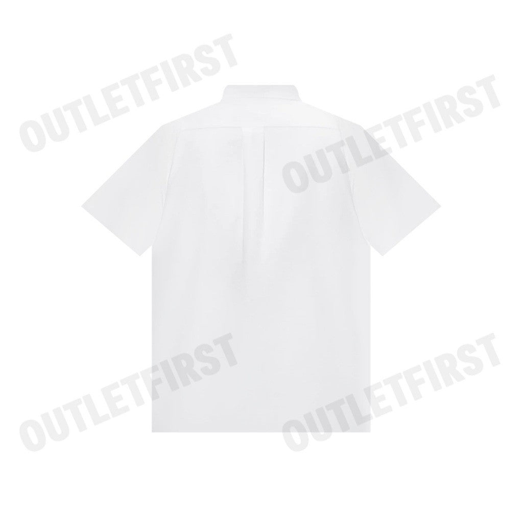 G2000 รุ่น EASY CARE COTTON OXFORD BLOCKING CASUAL SHIRT IN SMART FIT CODE: 41130112 00 เสื้อเชิ้ตแขนสั้นผู้ชาย