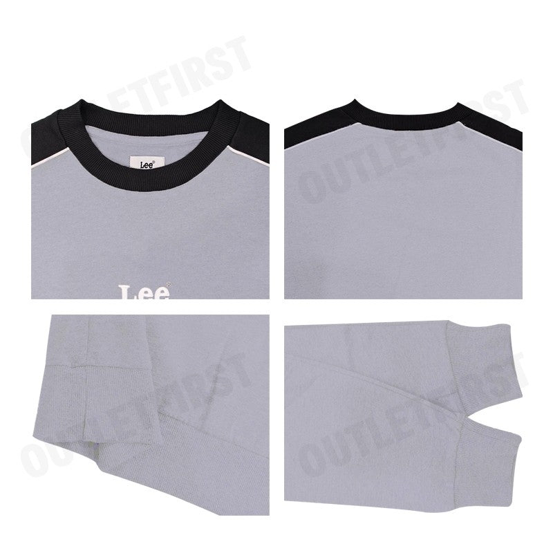 LEE รุ่น BUDDY LEE WITH MARK PRIN COMFORT FIT CODE: LE F124MPULN06 เสื้อสเวตเตอร์แขนยาว เสื้อแขนยาว เสื้อสเวตเตอร์ผู้ชาย