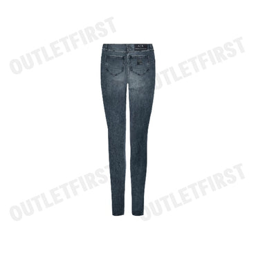 ARMANI EXCHANGE รุ่น SUPER SKINNY LIFT-UP MID RISE CODE: 6HYJ69 Y3RDZ 1500 กางเกงยีนส์ กางเกงยืนส์ผู้หญิง กางเกงขายาว