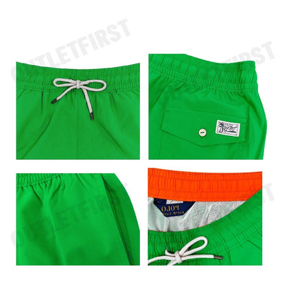 POLO RALPH LAUREN รุ่น PONY-EMBROIDERED SWIM SHORTS CODE: 710829851044 กางเกงขาสั้น กางเกงผู้ชาย กางเกงลำลอง