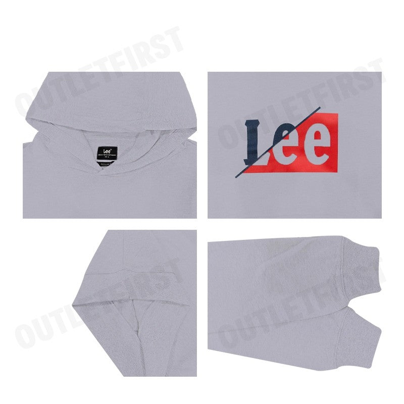 LEE รุ่น REGULAR FIT MEN'S PULLOVER HOODIE CODE: LE S624MHODS06 เสื้อสเวตเตอร์ เสื้อแขนยาว เสื้อฮู้ด