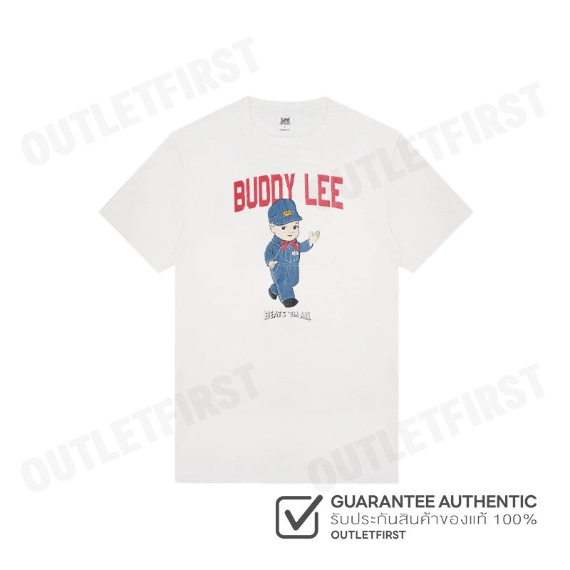 LEE รุ่น MEN'S SHORT SLEEVED T-SHIRT BUDDY LEE COMFORT FIT COLLECTION CODE: LE F124MTSSN20 เสื้อยืด เสื้อคอกลม ผู้ชาย
