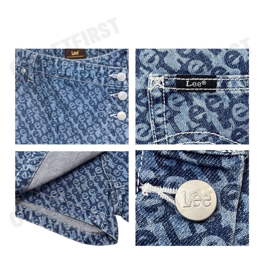 LEE รุ่น SHORTS FIT LEE ORIGINALS COLLECTION GIRL'S SKIRT [KIDS] CODE:LK S424GSKON83 กางเกงขาสั้น กางเกงกระโปรง เด็กหญิง