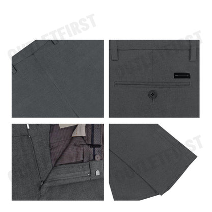 ARROW รุ่น EASY MOVE SLIM FIT (DARK GREY) CODE: MEBS706S2BSDG กางเกงสแล็ค ขายาว ทำงาน