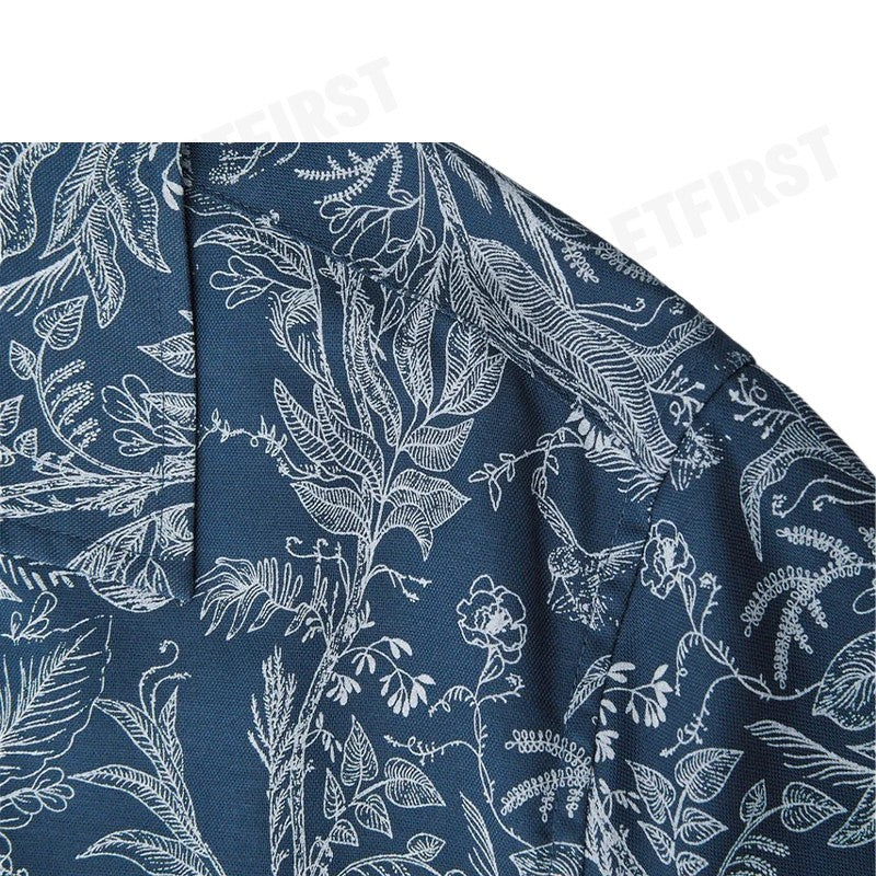 G2000 รุ่น FOREST ALL OVER PRINT CASUAL SHIRT IN RELAXED FIT CODE: 41130464 78 เสื้อเชิ้ต เสื้อแขนสั้น เสื้อผู้ชาย