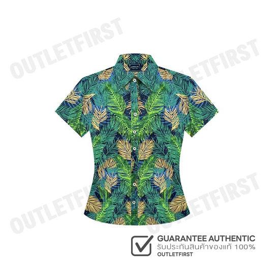 ARROW รุ่น WOMEN'S TROPICAL SHIRT CODE: WACC544S4CSGR เสื้อเชิ้ต เสื้อแขนสั้น เสื้อผู้หญิง