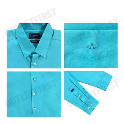 ARROW รุ่น ARROW NO.5 SHIRT CODE: MACC714S2BSGR เสื้อเชิ้ต เสื้อแขนยาว เสื้อผู้ชาย