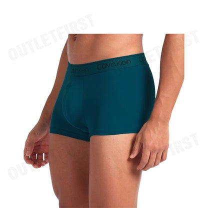 CALVIN KLEIN รุ่น MICRO STRETCH COOLING LOW RISE TRUNK CODE: NB3807 JNN กางเกงชั้นใน ชั้นในชาย ชั้นในขาสั้น