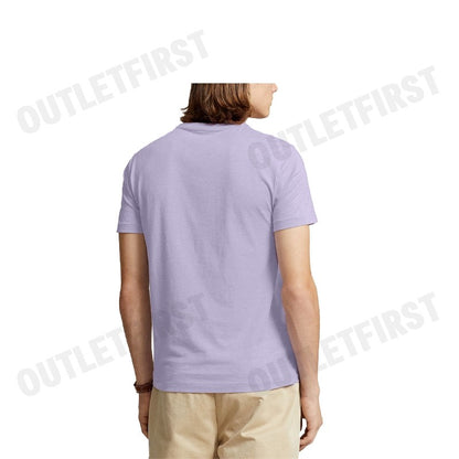 POLO RALPH LAUREN รุ่น CUSTOM SLIM FIT JERSEY CREWNECK T-SHIRT CODE: 710671438363 เสื้อยืดคอกลม เสื้อยืดผู้ชาย เสื้อยืด