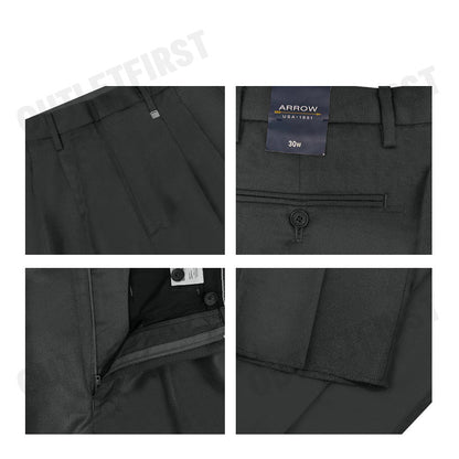ARROW รุ่น VISCOSE PANT COMFORT FIT (DARK GREY) CODE: MSCC717S2BSDG กางเกงสแล็ค กางเกงขายาว กางเกงทำงาน