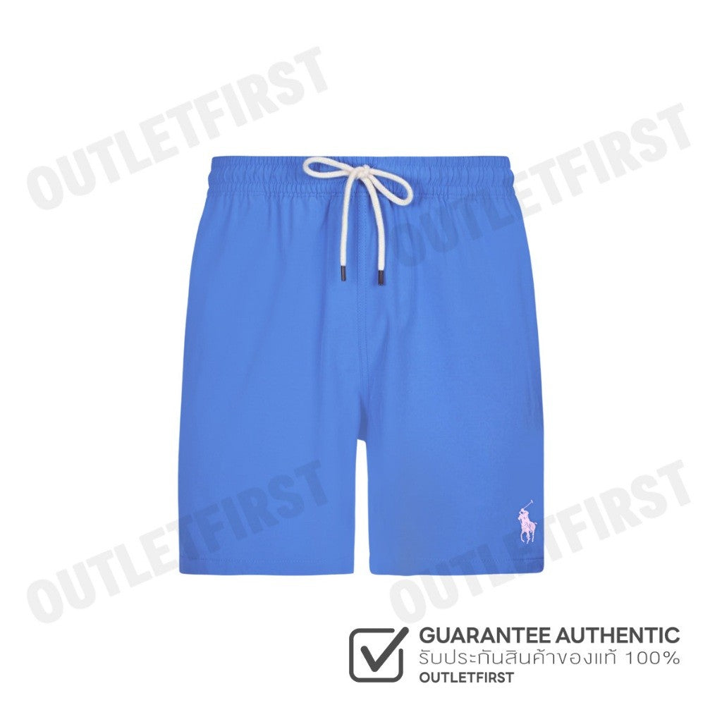 POLO RALPH LAUREN รุ่น PONY-EMBROIDERED SWIM SHORTS CODE: 710829851051 กางเกงขาสั้น กางเกงผู้ชาย กางเกงว่ายน้ำ