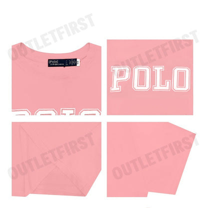POLO RALPH LAUREN รุ่น LOGO JERSEY CREWNECK TEE CODE: 211935591002 เสื้อยืดคอกลม เสื้อยืดแขนสั้น เสื้อยืดผู้หญิง