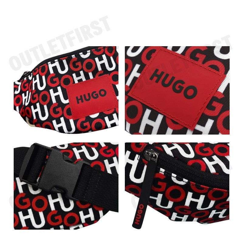 HUGO BOSS รุ่น ETHON MN BUMBAG CODE: 50478481 961 กระเป๋าคาดอก กระเป๋าคาดเอว กระเป๋าผู้ชาย