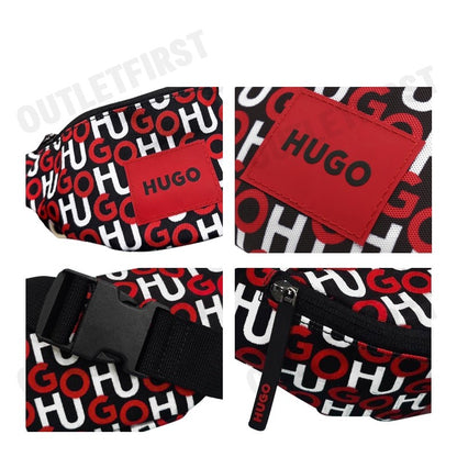 HUGO BOSS รุ่น ETHON MN BUMBAG CODE: 50478481 961 กระเป๋าคาดอก กระเป๋าคาดเอว กระเป๋าผู้ชาย