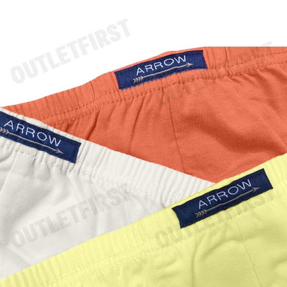 ARROW รุ่น COOL COMBED COTTON 3 PACK CODE: MXCB83AS2CRC5 กางเกงชั้นในผู้ชาย กางเกงในแพ็ค กางเกงสามสี