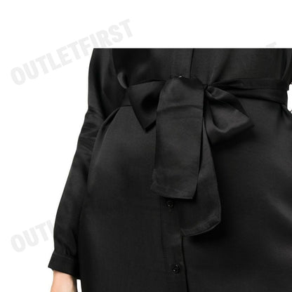 ARMANI EXCHANGE รุ่น WOMEN'S DRESS CODE: 6RYA31 YN1LZ 1200 ชุดเดรส ชุดเดรสสีดำ ชุดเดรสแขนยาว