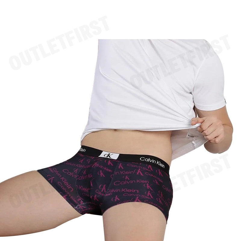 CALVIN KLEIN รุ่น MICRO LOW RISE TRUNK CODE: NB3406 O20 กางเกงชั้นใน บ๊อกเซอร์ กางเกงขาสั้น