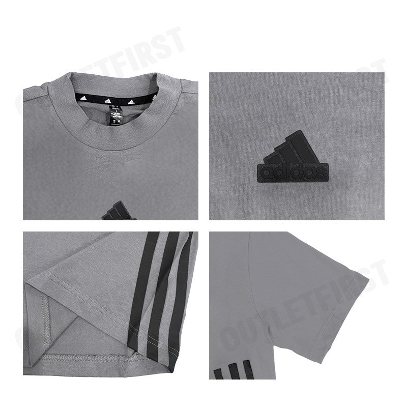 ADIDAS รุ่น FUTURE ICONS 3-STRIPES TEE CODE: JI6325 เสื้อยืดคอกลม เสื้อแขนสั้น เสื้อผู้ชาย