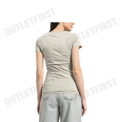 ARMANI EXCHANGE รุ่น PIMA COTTON PRINT LONG SLEEVE T-SHIRT CODE: 8NYT70 YJ16Z 1786 เสื้อยืดคอกลม เสื้อผู้หญิง แขนสั้น