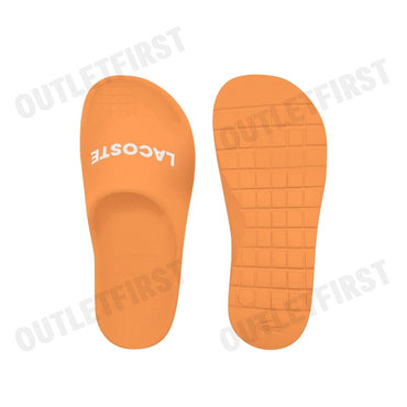 LACOSTE รุ่น MEN'S SERVE SLIDE 2.0 SLIDES CODE: 7-47CMA00157A1 รองเท้าแตะ รองเท้าผู้ชาย สลิปออน