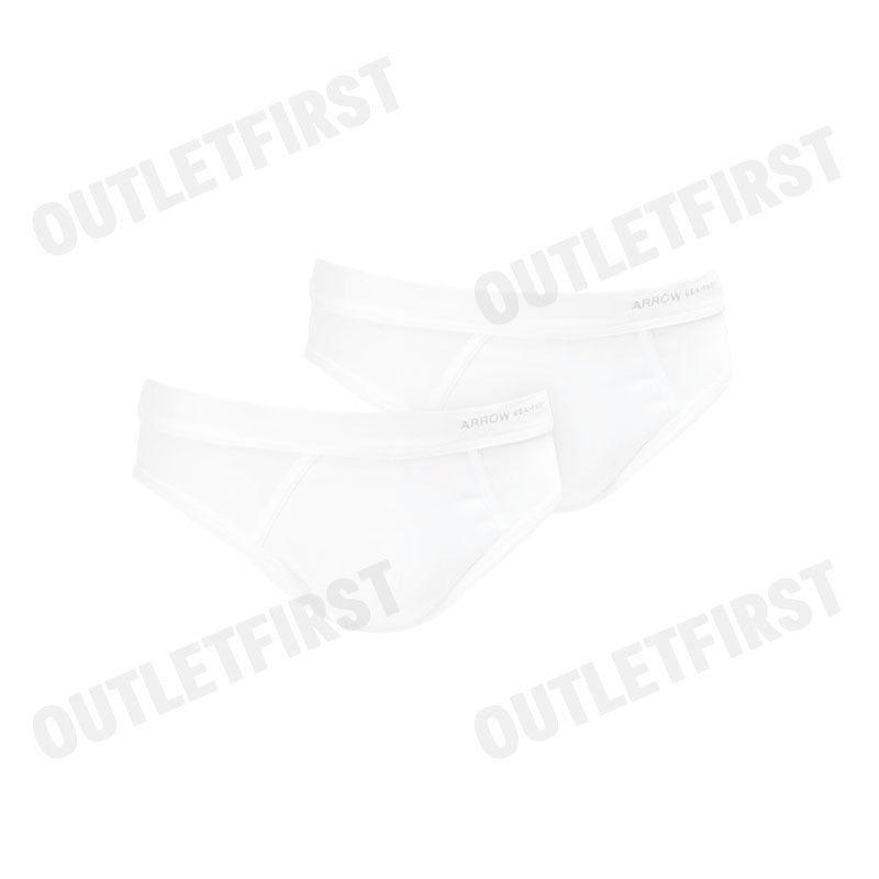 ARROW รุ่น UNDERWEAR COTTON RIB HALF BRIEFS FIT CODE: MXCH823W2CRWH กางเกงชั้นใน กางเกงผู้ชาย กางเกงอันเดอร์แวร์