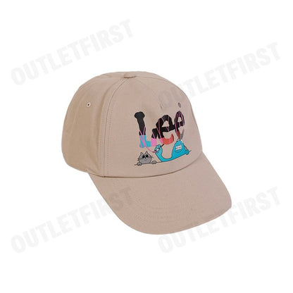 LEE รุ่น UNISEX CAP LEE x MILLIONSMONSTER COLLECTION CODE: LE F324UHATN35 หมวกแก๊ป หมวกเบสบอล หมวกผู้ชายผู้หญิง