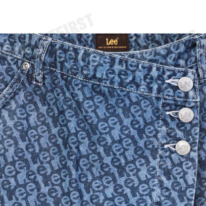 LEE รุ่น SHORTS FIT LEE ORIGINALS COLLECTION GIRL'S SKIRT [KIDS] CODE:LK S424GSKON83 กางเกงขาสั้น กางเกงกระโปรง เด็กหญิง