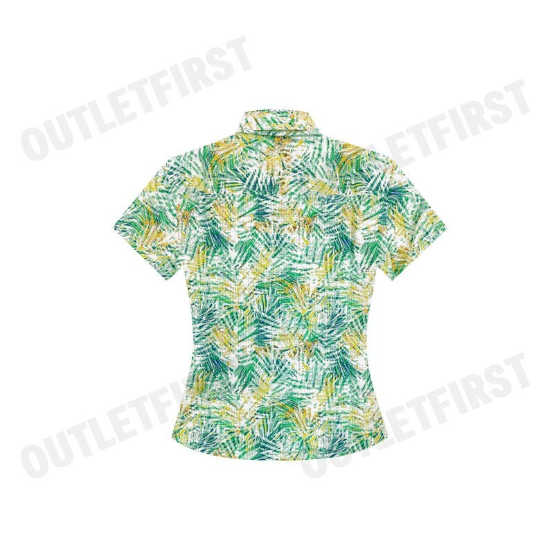 ARROW รุ่น WOMEN'S TROPICAL SHIRT CODE: WACC550S4CSGR เสื้อเชิ้ต เสื้อแขนสั้น เสื้อผู้หญิง