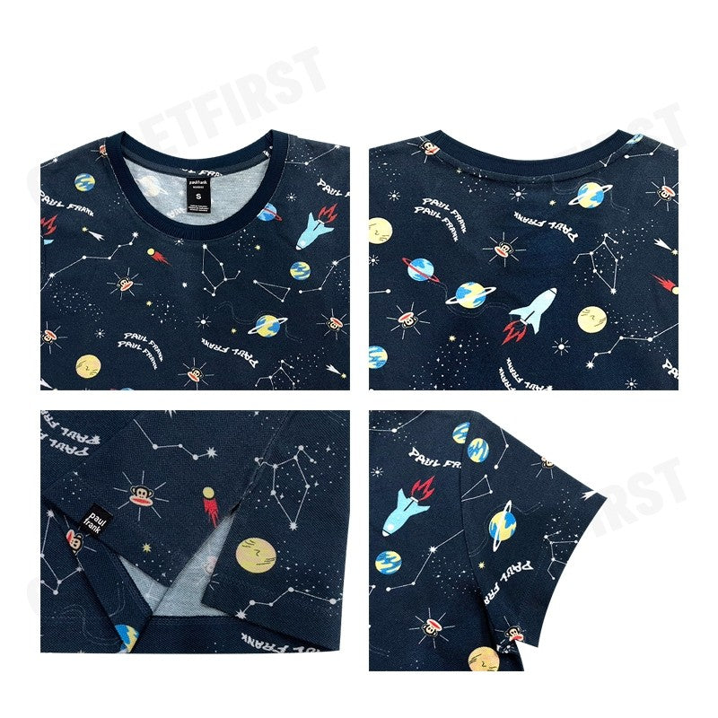 PAUL FRANK รุ่น WOMEN'S DRESS GALAXY DREAM CODE: PFGLDRFA9044 ชุดเดรส เดรสผู้หญิง เดรสแขนสั้น
