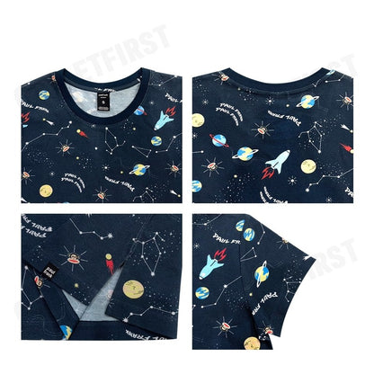 PAUL FRANK รุ่น WOMEN'S DRESS GALAXY DREAM CODE: PFGLDRFA9044 ชุดเดรส เดรสผู้หญิง เดรสแขนสั้น